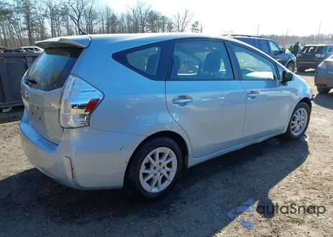 2014 Toyota Prius V Two from USA, damaged, VIN JTDZN3EU1E3300433